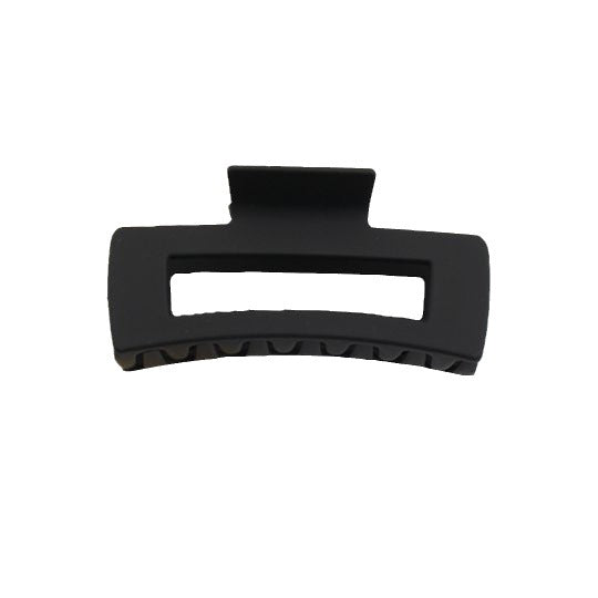 Large Matte Rectangle Hair Claw Clip