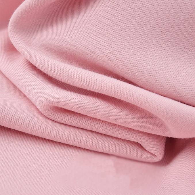 Fleece Lined Drop Shoulder Crewneck Sweatshirt - Pink - 6