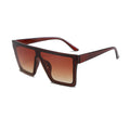 Flat Top Oversized Shield Sunglasses - Color_04