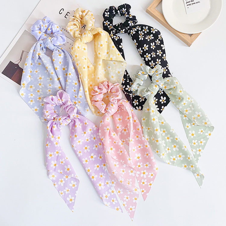 Ditsy Floral Scarf Tie Hair Band - view 1