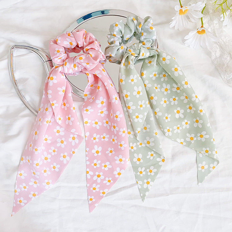 Ditsy Floral Scarf Tie Hair Band - view 2