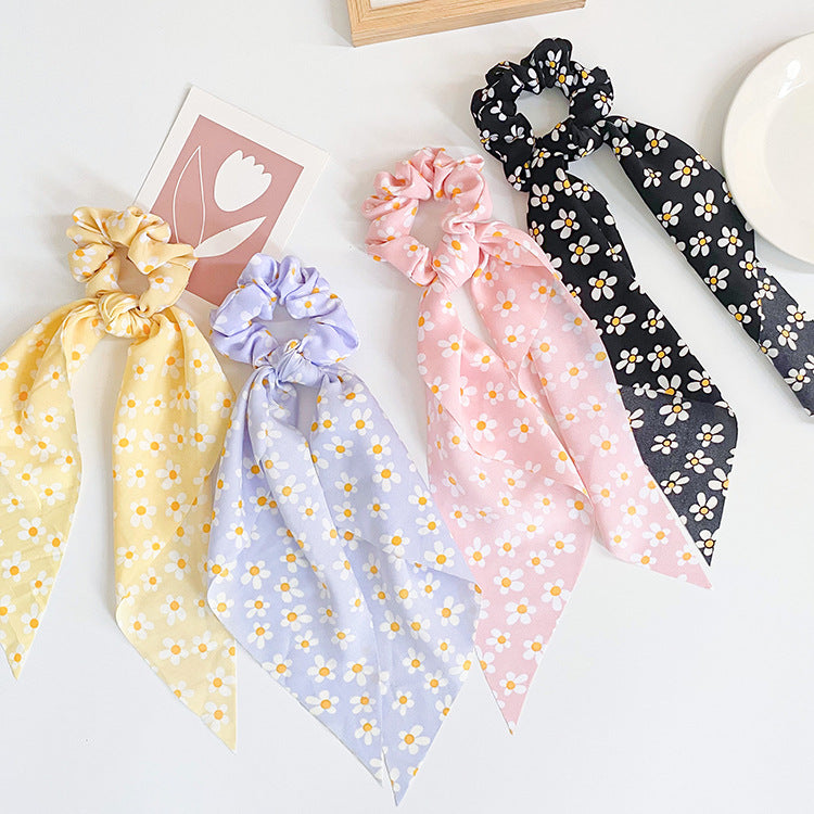Ditsy Floral Scarf Tie Hair Band - view 3