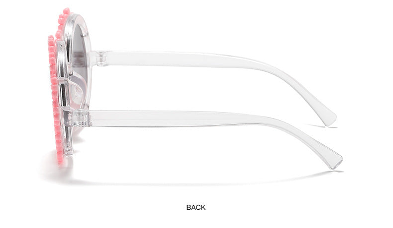 Daisy Flower Round Frame Sunglasses - view 4