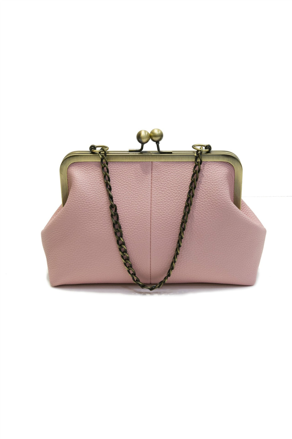 Vintage Kiss Lock Frame Crossbody Bag