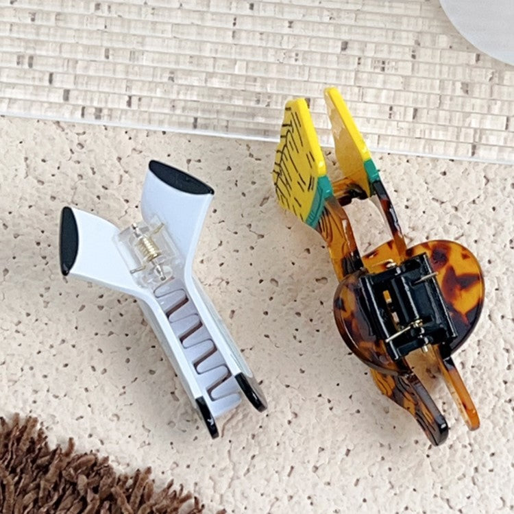 Striped Sock Shaped Hair Claw Clip - Sock - 2