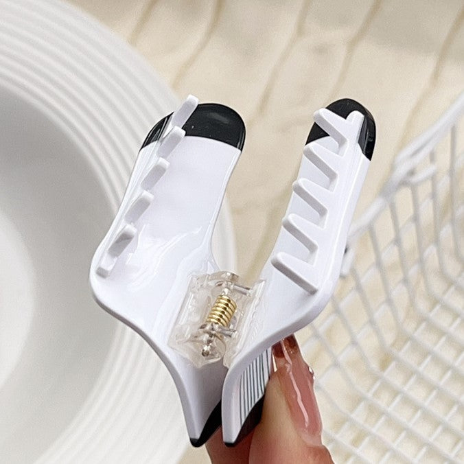Striped Sock Shaped Hair Claw Clip - Sock - 3