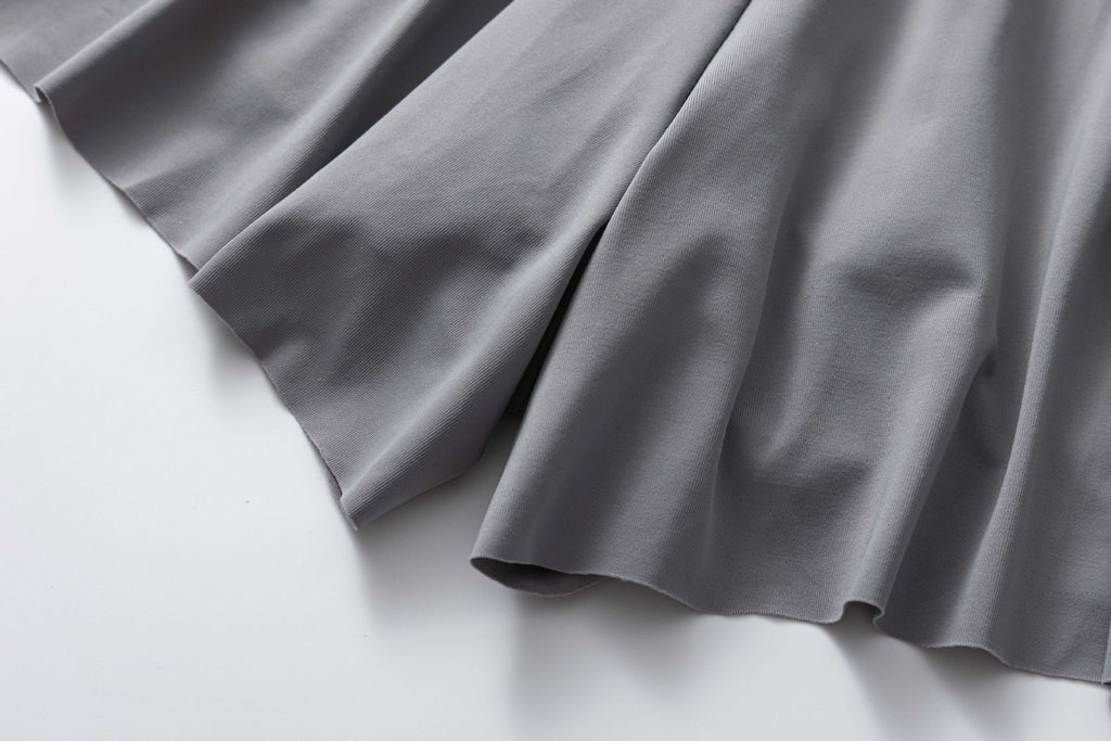 Flowy Butterfly Athletic Shorts With Liner - Grey - 7
