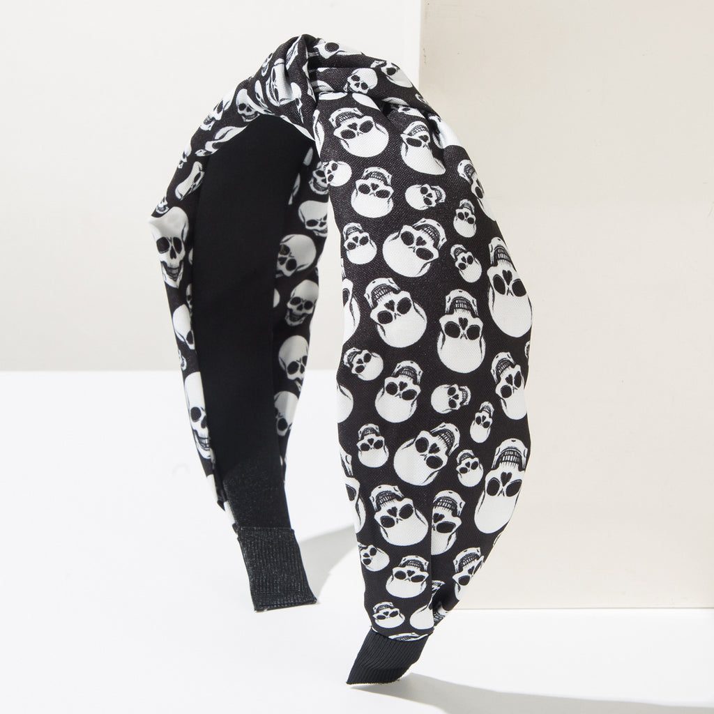 Novelty Print Headband With Padded Twist - C4