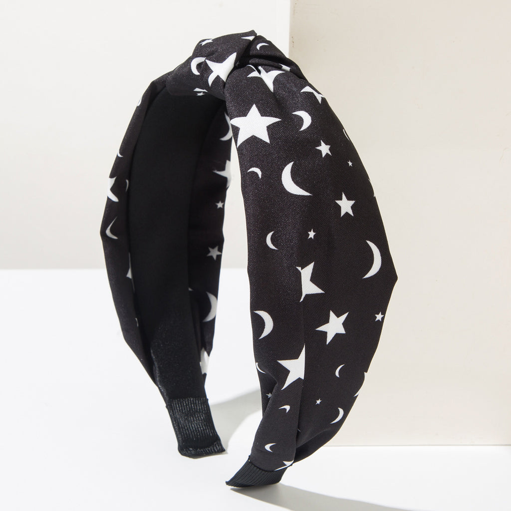 Novelty Print Headband With Padded Twist - C5