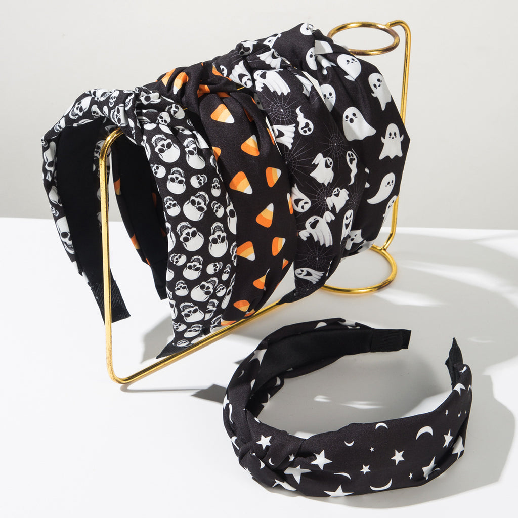 Novelty Print Headband With Padded Twist