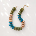 Chunky Rondelle Bead Collar Necklace Retro Style - Color_04