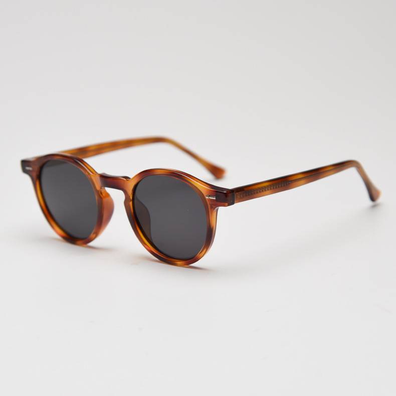Retro Round Keyhole Bridge Sunglasses - Decor