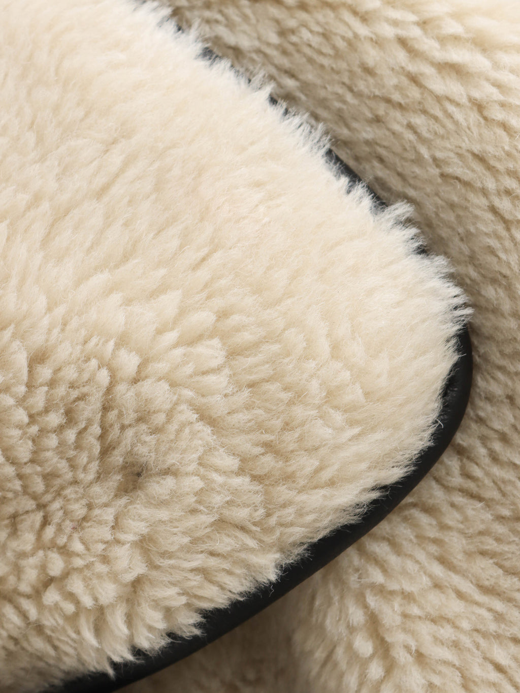 Faux Fur Contrast Piped Short Coat - Apricot - 3