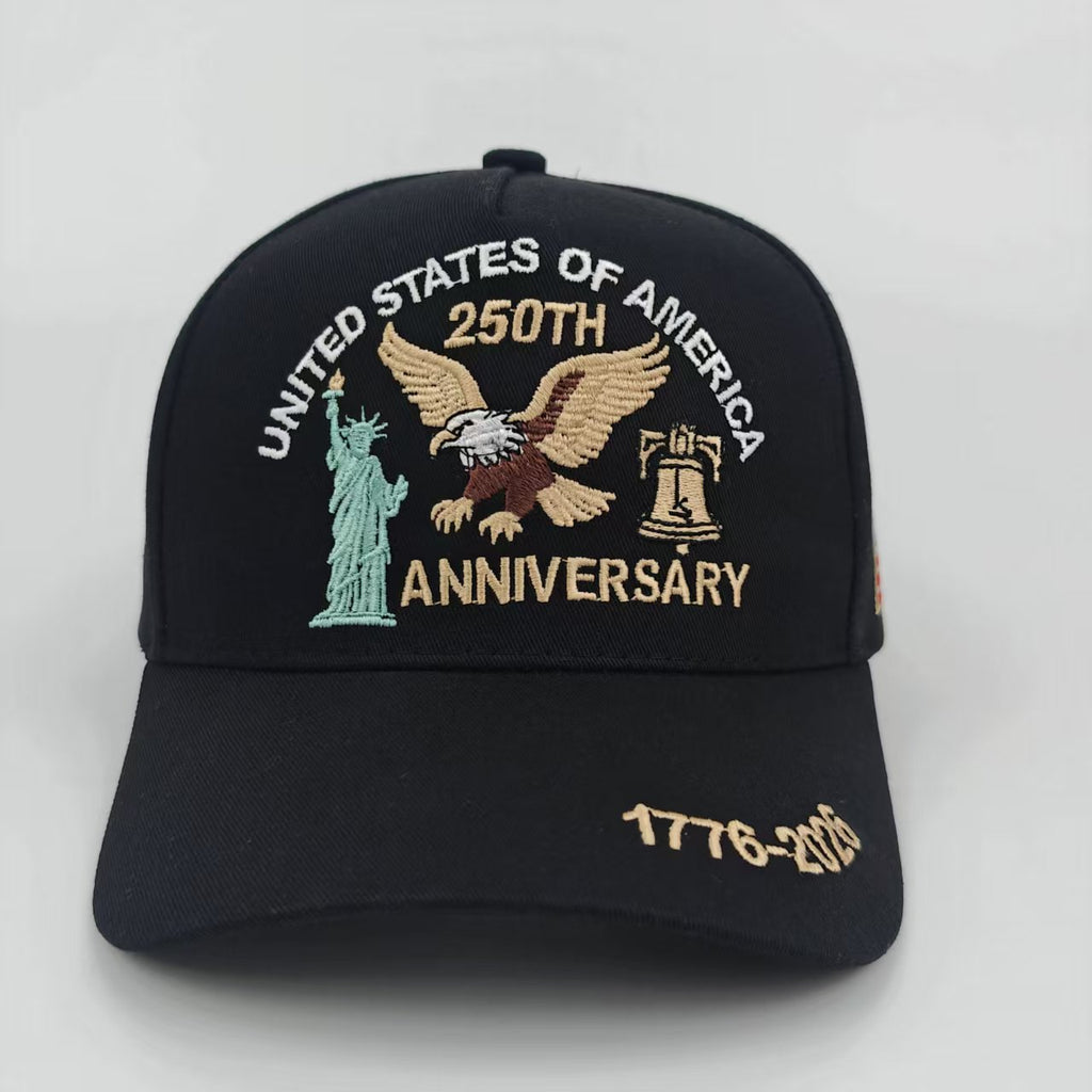 Soaring Eagle Liberty Bell Baseball Cap - Black - 1