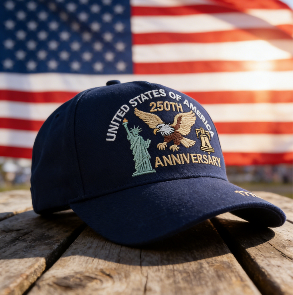 Soaring Eagle Liberty Bell Baseball Cap - Navyblue - 2