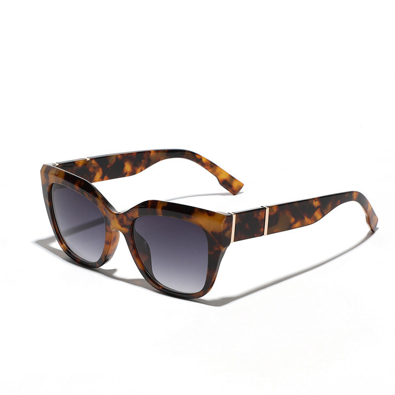Oversized Square Cat Eye Sunglasses - Decor
