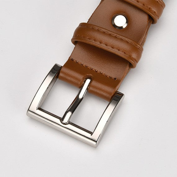 Classic Square Pin Buckle Slim Belt - view 1