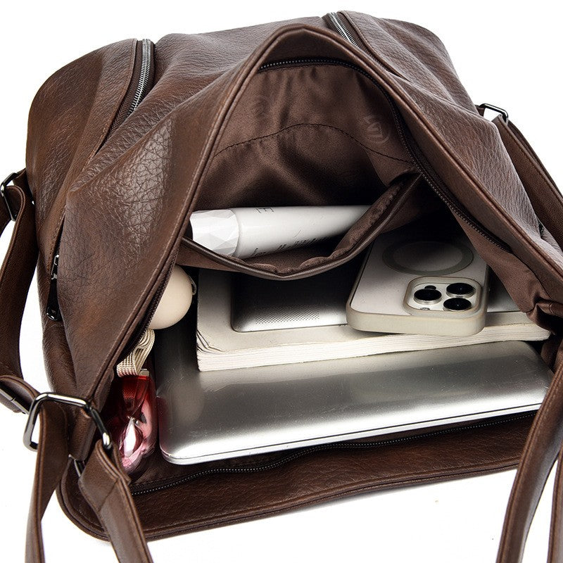 Slouchy Convertible Hobo Backpack Shoulder Bag