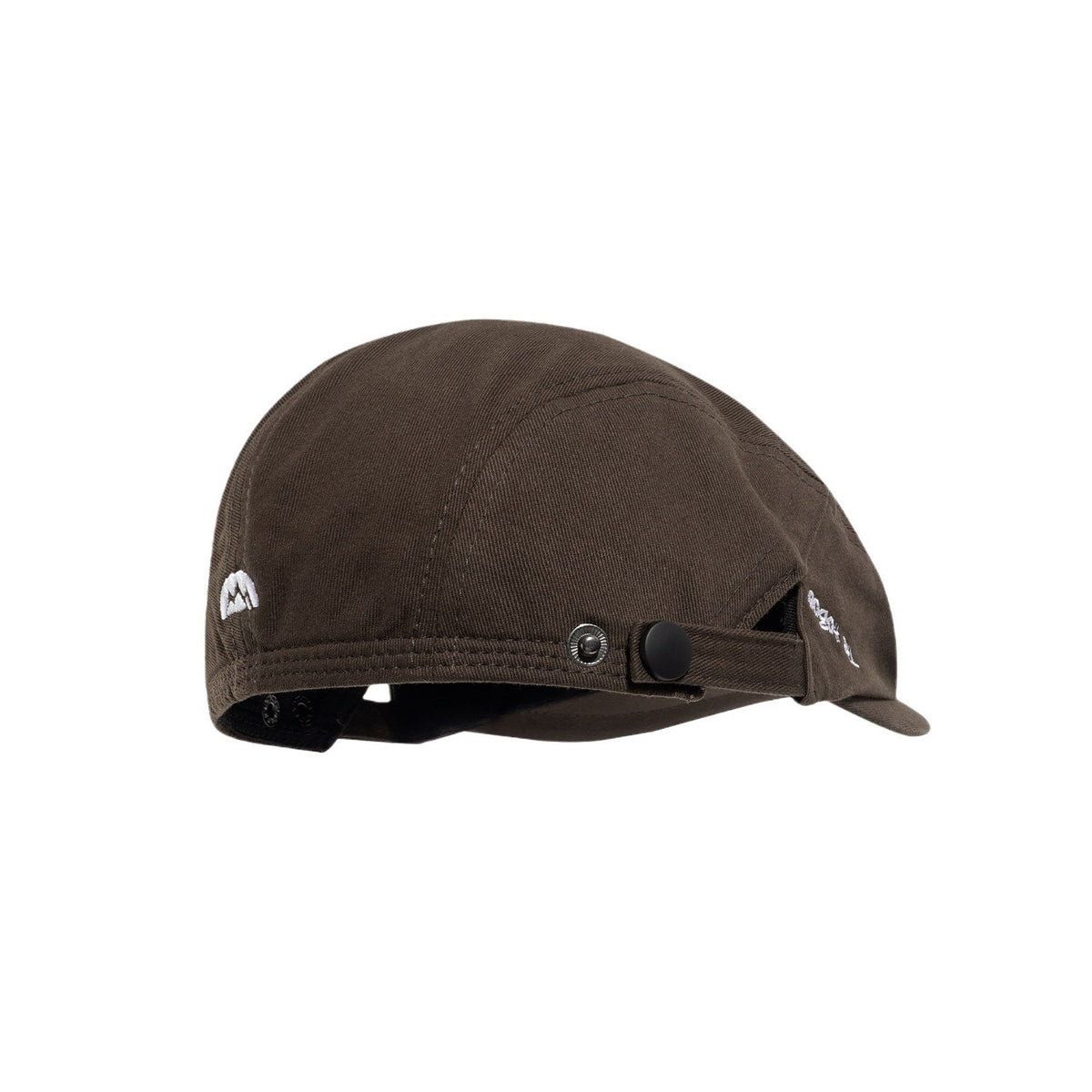 Cotton Reverse Flat Cap Beret