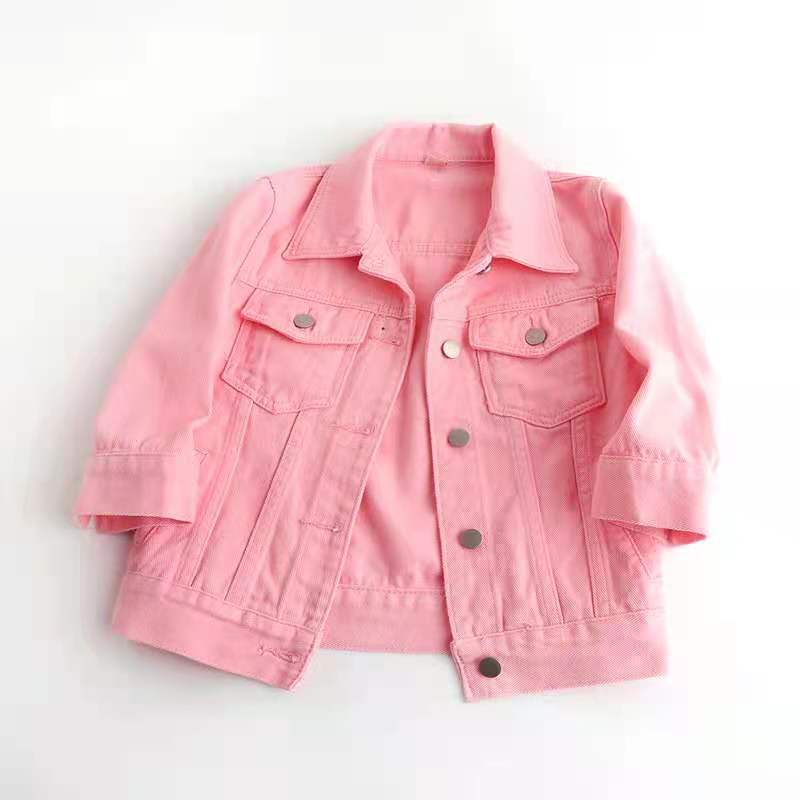 Rolled Sleeve Cropped Denim Jacket - view 2