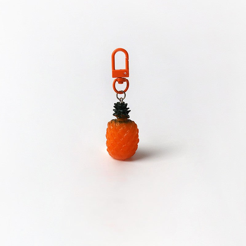 Mini Fruit Charm Keychain For Bags - C4