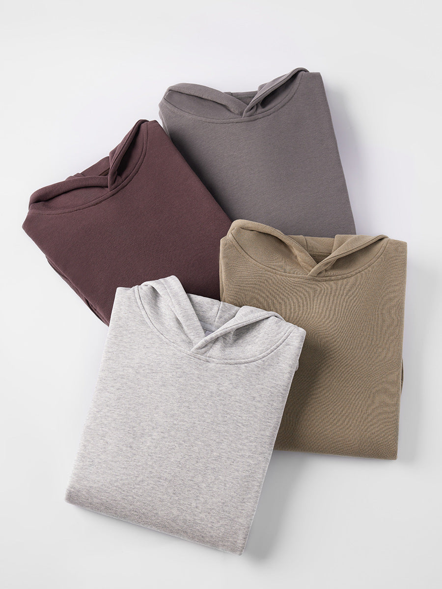 Oversized Drop Shoulder Pullover Hoodie - view 6
