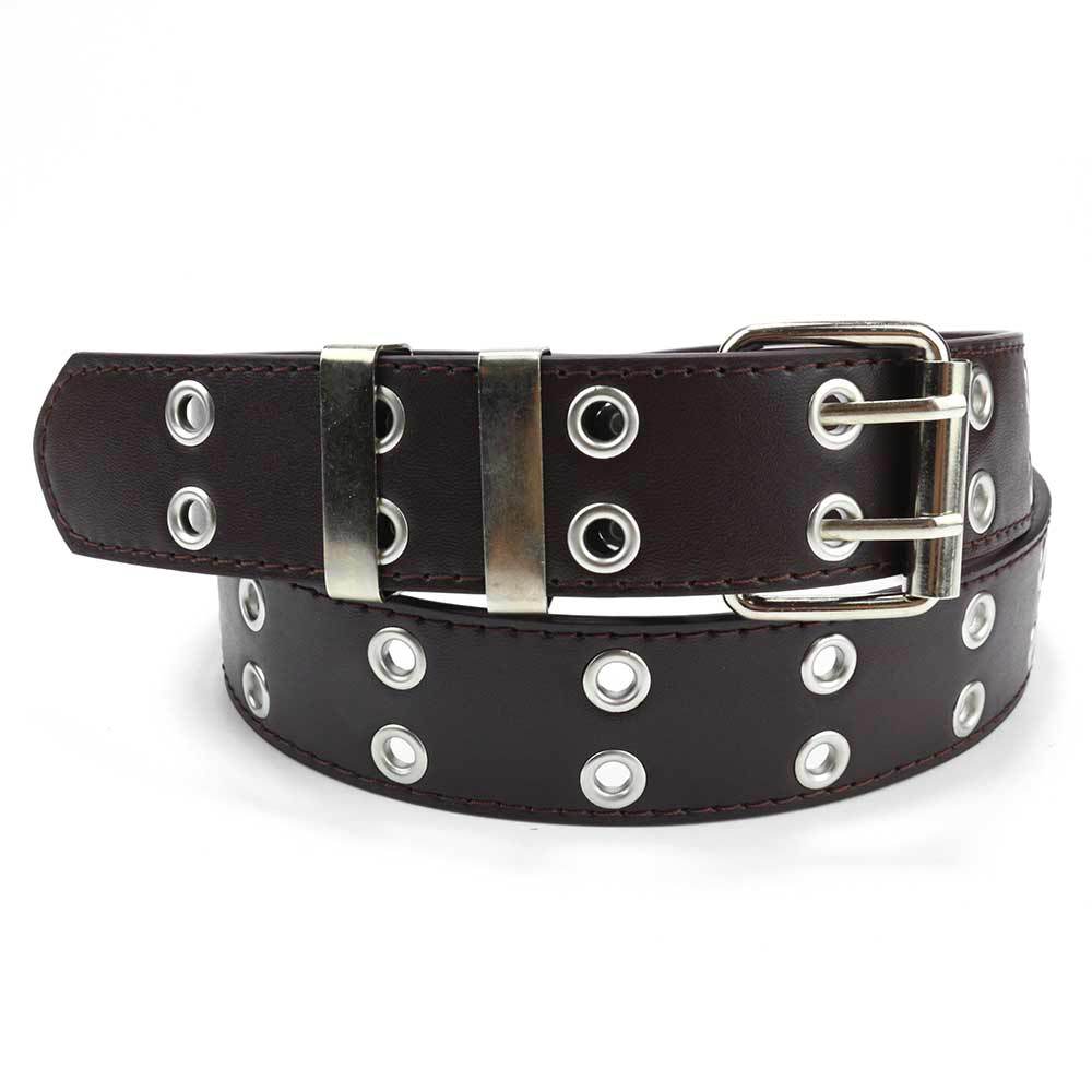 Y2K Grommet Double Prong Chain Belt - Color_05