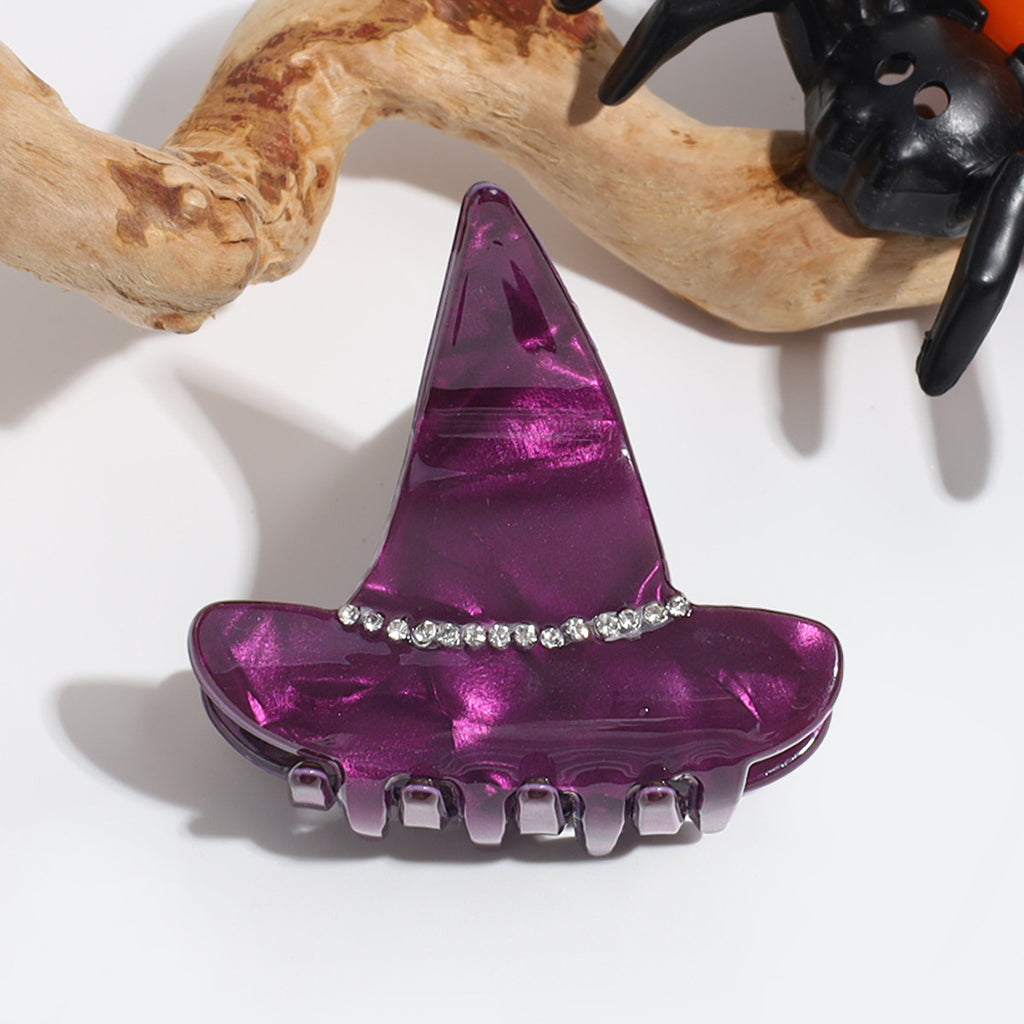 Spooky Season Acetate Hair Claw Clip - C7