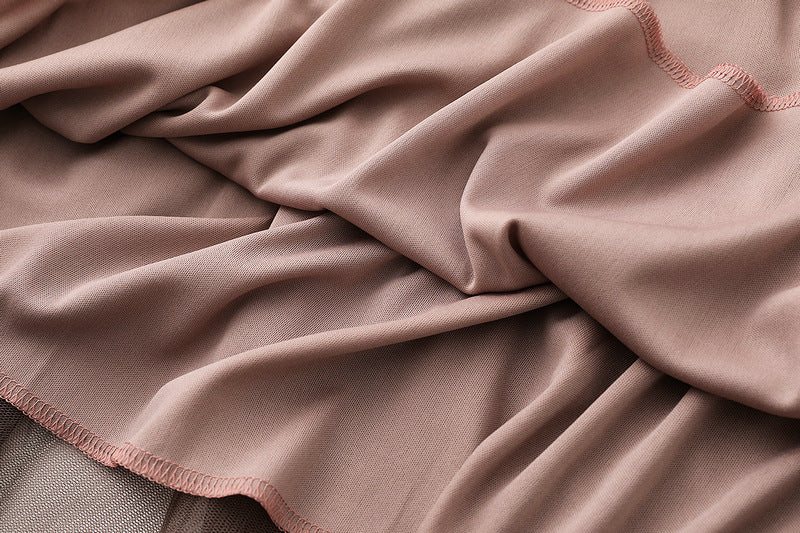 Full Sweep Pleated Tulle Midi Skirt - view 16