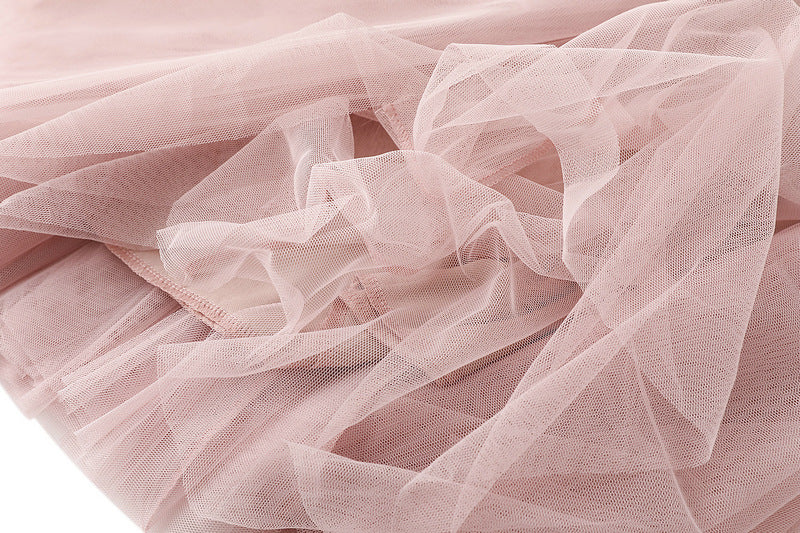 Full Sweep Pleated Tulle Midi Skirt - view 27