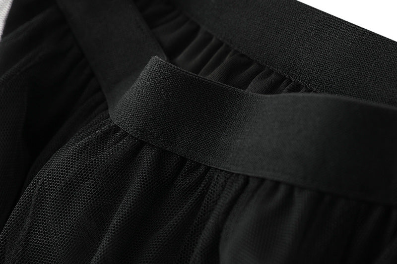 Full Sweep Pleated Tulle Midi Skirt - view 30