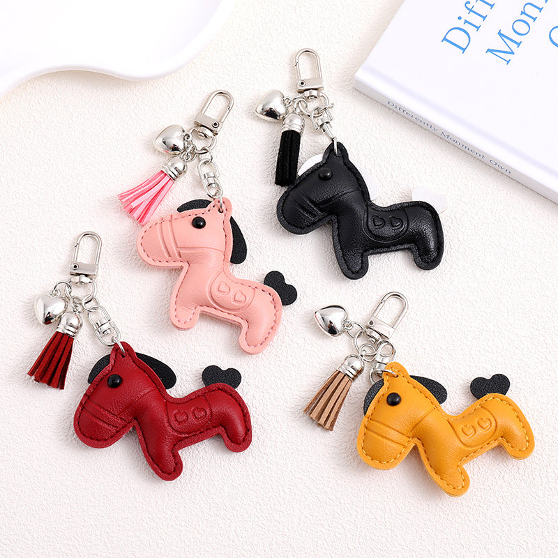 Little Pony Charm Keychain With Tassel - view 1