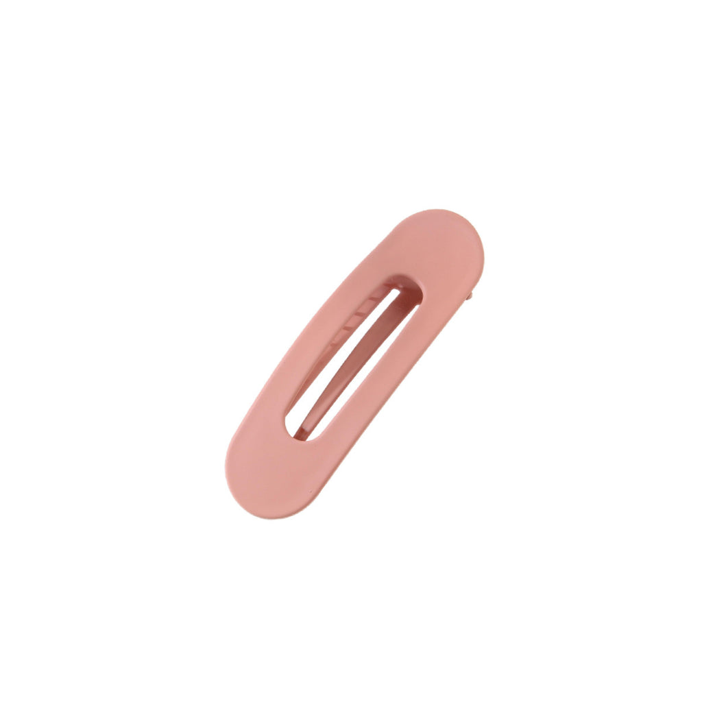 Slim Matte Oval Snap Hair Clip Set - view 8