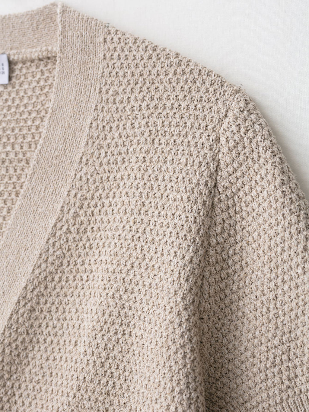 Starfish Button Front Short Sleeve Knit Top - Apricot - 4