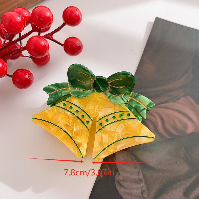 Christmas Bell and Gift Box Claw Clip - view 3