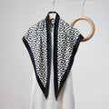 Printed Bandana Style Triangle Neck Scarf - A39