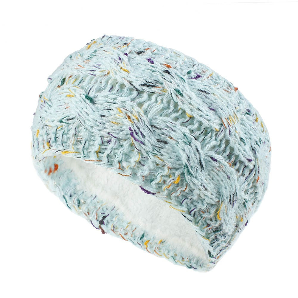Chunky Cable Knit Fleece Lined Ear Warmer Headband