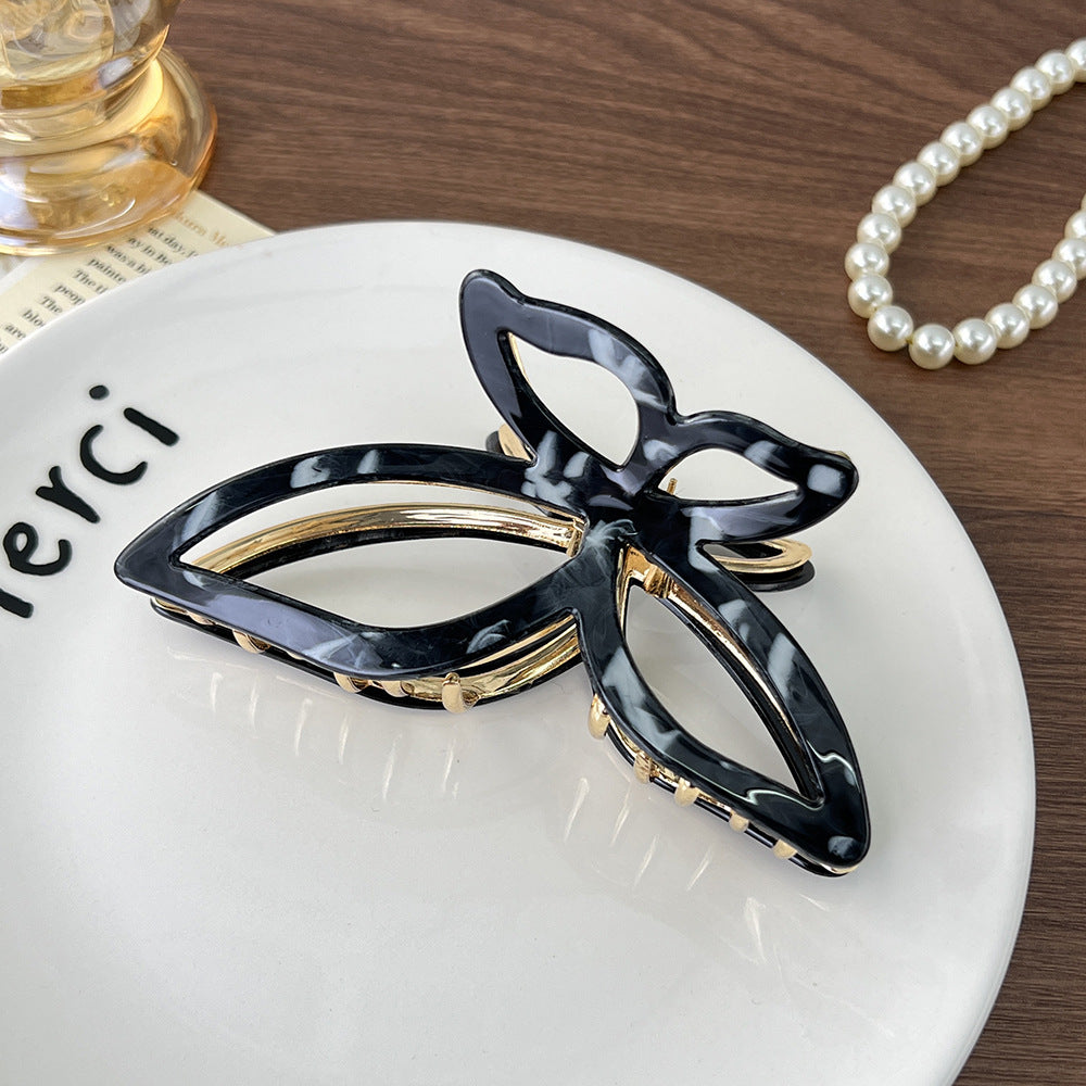 Openwork Butterfly Acetate Claw Clip - Color_6