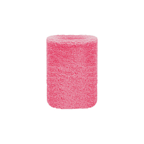 Absorbent Terry Wristband for Gym and Tennis - Rose