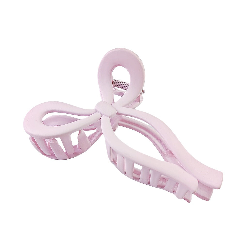 Open Loop Bow Hair Claw Clip - Carinaria