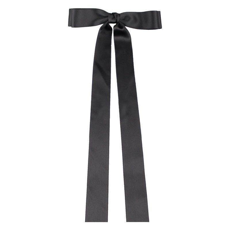 Ultra Long Streamer Bow Hair Clip - view 3