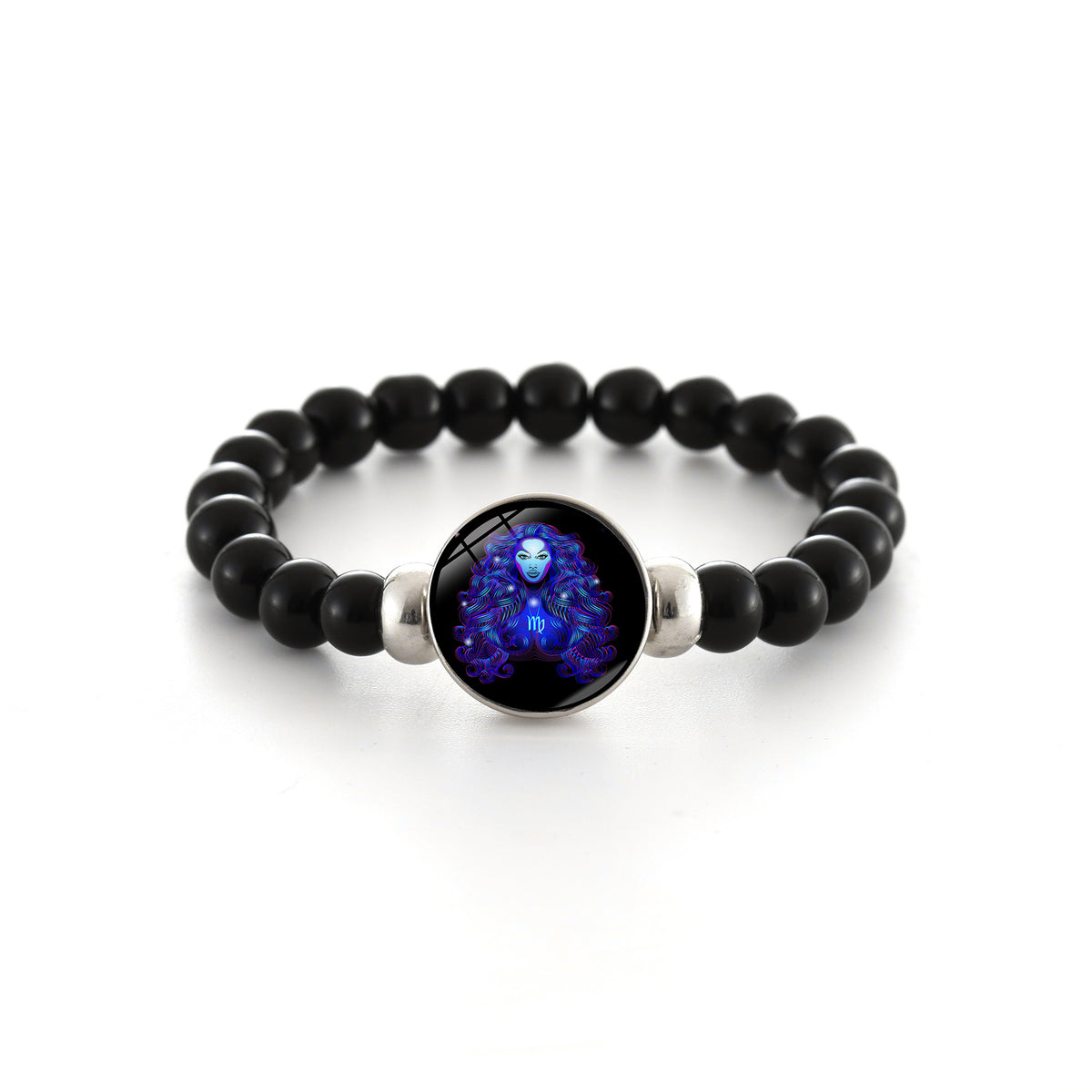 Zodiac Constellation Beaded Stretch Bracelet - Virgo