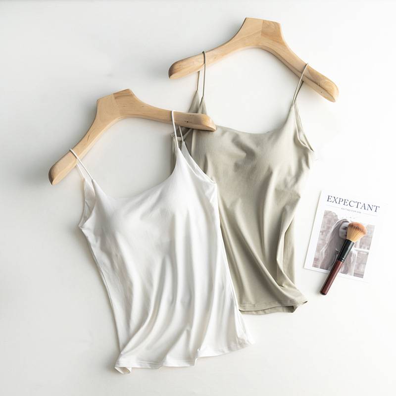 Silky Built In Bra Camisole Tank - view 5