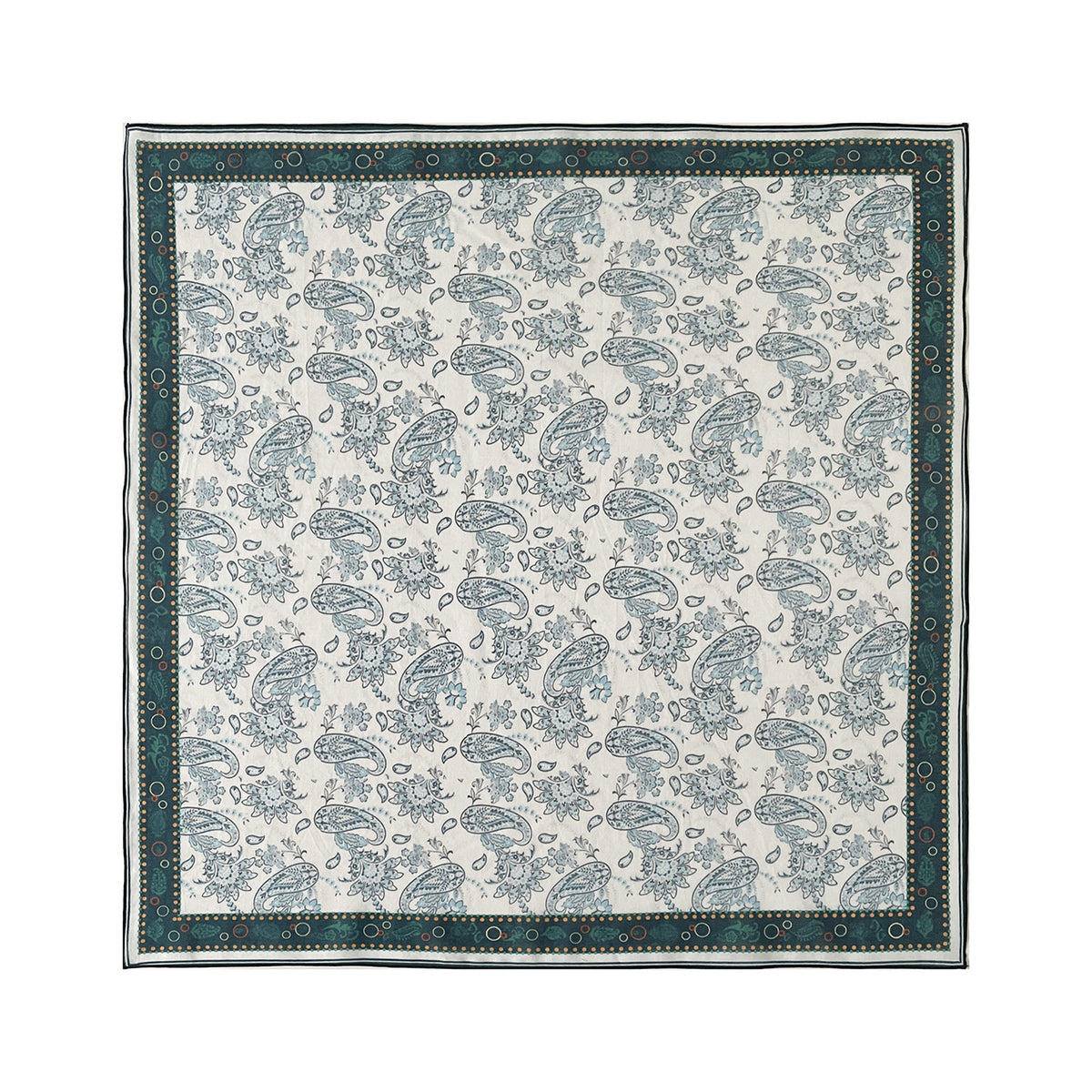 Summer Ocean And Blossom Print Bandana - NO-3