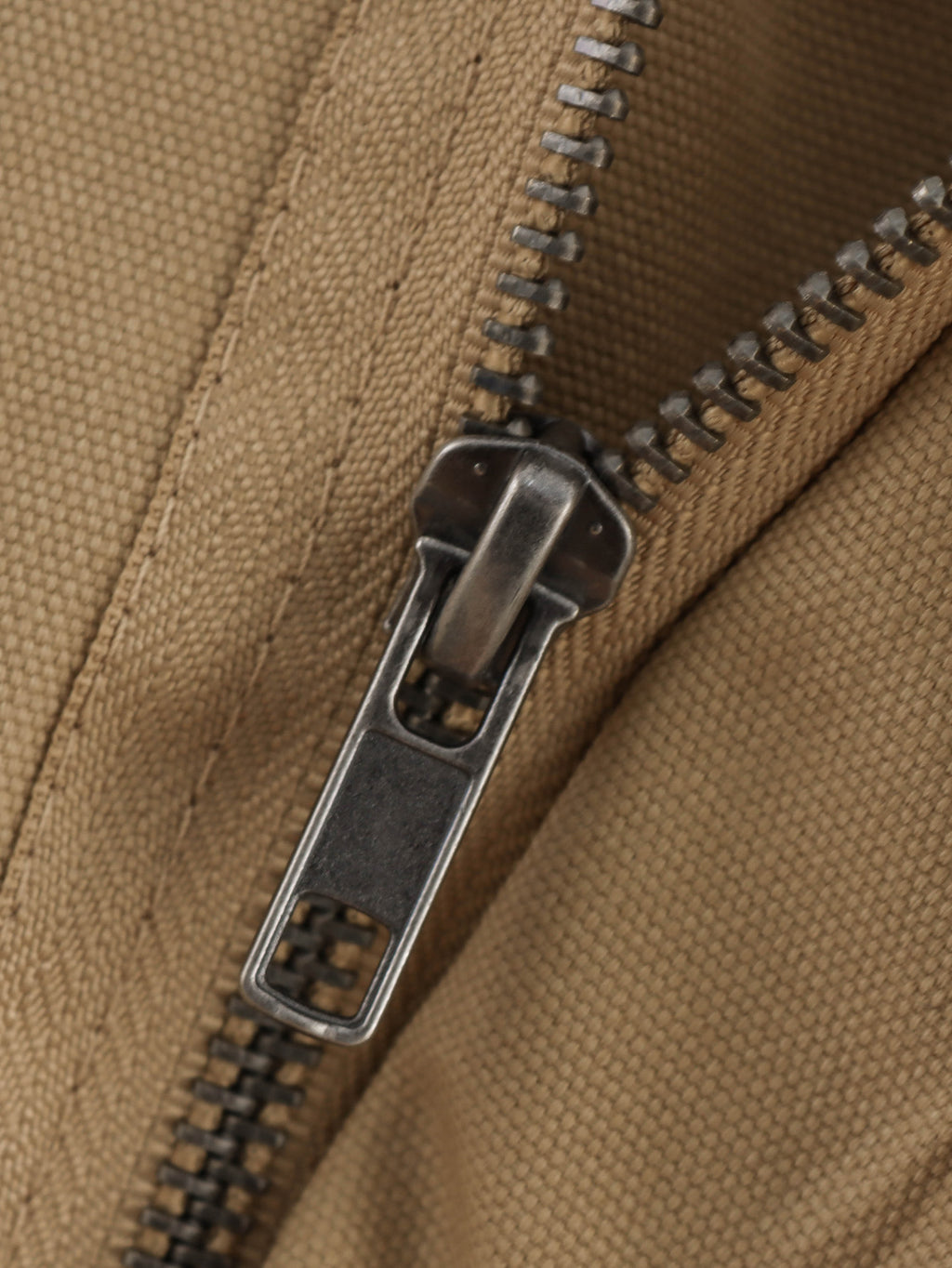 Corduroy Collar Oversized Chore Jacket - Khaki - 5