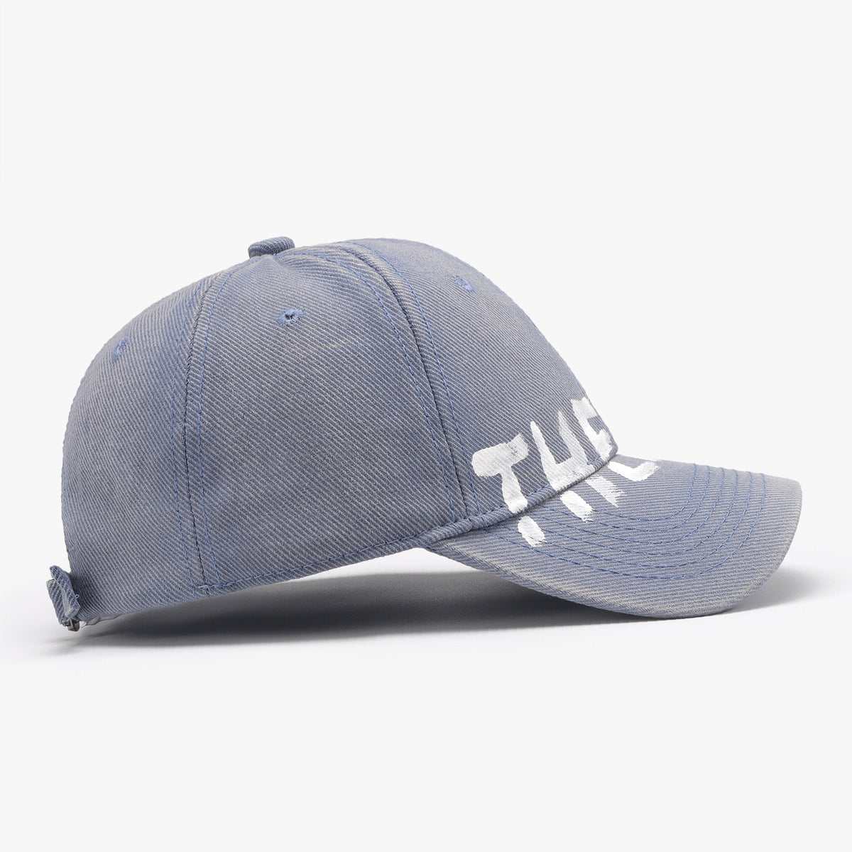 Graffiti Letter Washed Baseball Cap - view 3