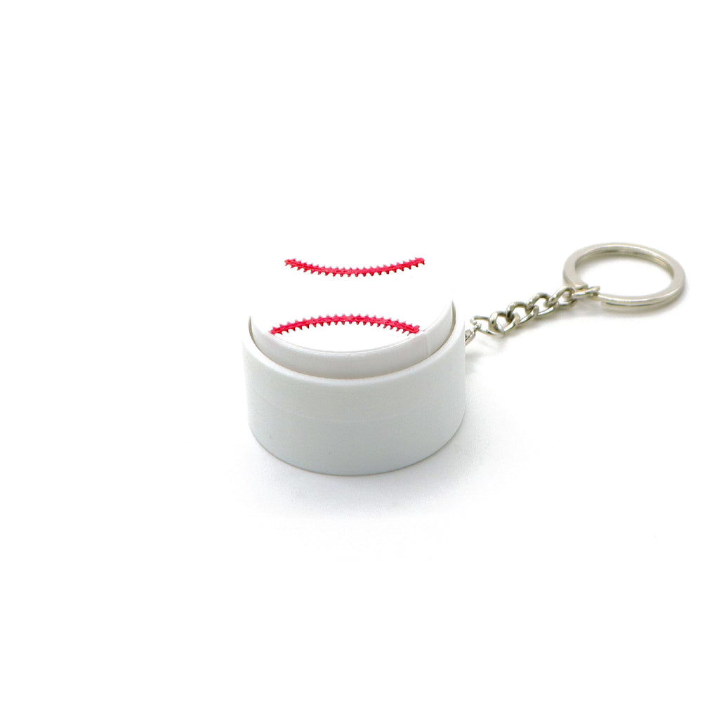Athletic Ball Pendant Charm for Bags and Keys - Baseball