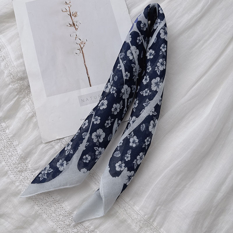 Boho Paisley Print Bandana Neck Scarf - view 12