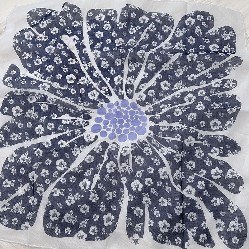Boho Paisley Print Bandana Neck Scarf - view 14