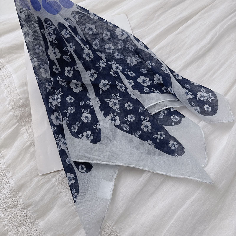Boho Paisley Print Bandana Neck Scarf - view 43